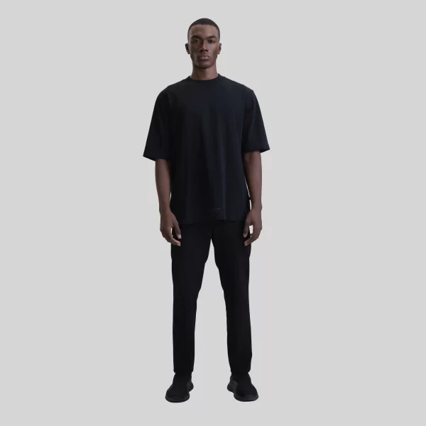 T-SHIRT OVERSIZE CRESCENT BLACK - Imagen 4