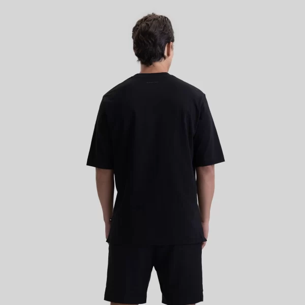 T-SHIRT OVERSIZE EPSILON BLACK - Imagen 4