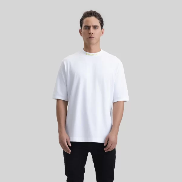 T-SHIRT OVERSIZE GEMITH WHITE - Imagen 5