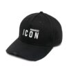 DSQUARED CAP BLACK