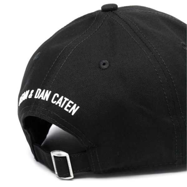 DSQUARED CAP BLACK - Imagen 2