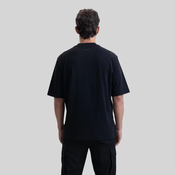 T-SHIRT OVERSIZE SAICLOP BLACK - Imagen 4