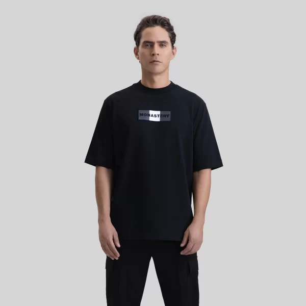 T-SHIRT OVERSIZE SAICLOP BLACK - Imagen 2