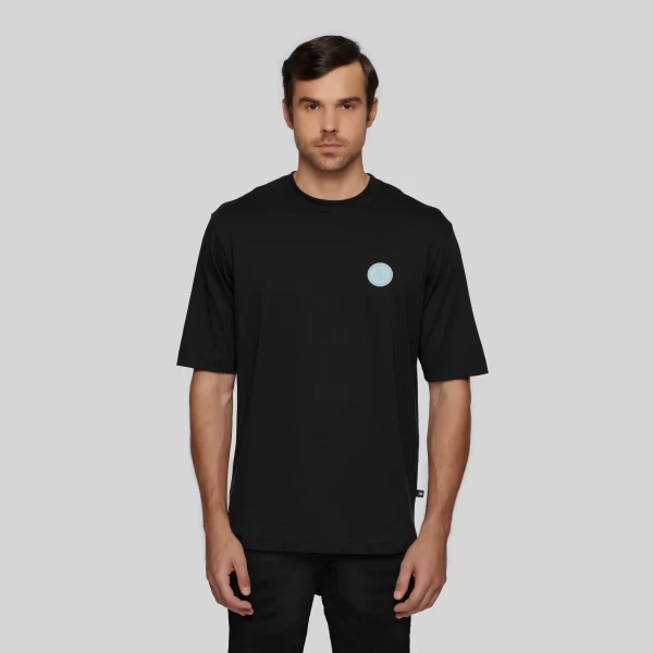 T-SHIRT OVERSIZE ORUX BLACK - Imagen 2