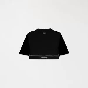 CROP TOP OVERSIZE DORSTAN BLACK