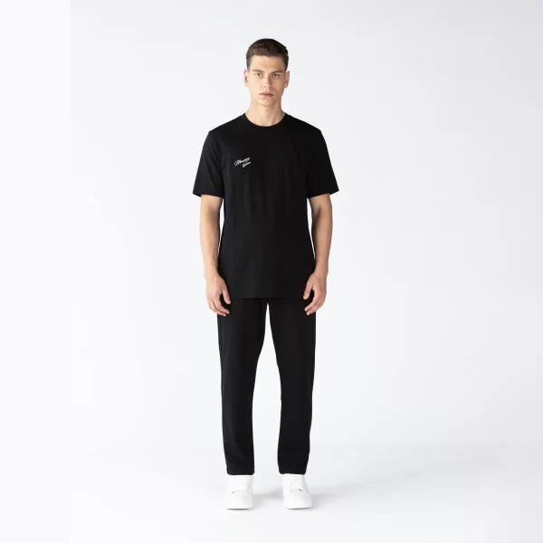 T-SHIRT FALKIR PACK BLACK - WHITE - IRISH CREAM - Imagen 4