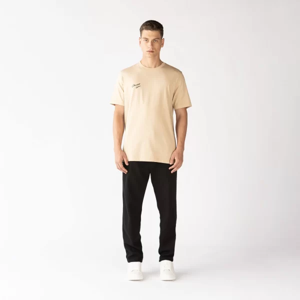 T-SHIRT FALKIR PACK BLACK - WHITE - IRISH CREAM - Imagen 2