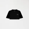 CROP TOP OVERSIZE GATERLEN BLACK