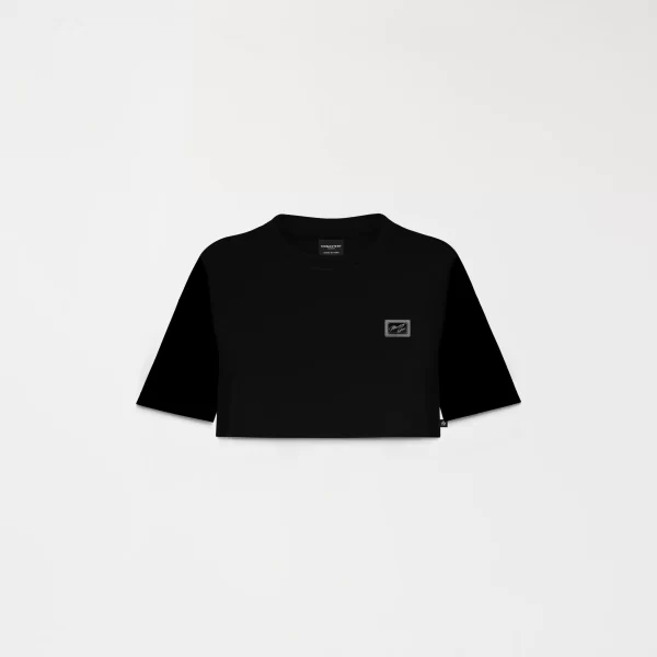 CROP TOP OVERSIZE GATERLEN BLACK