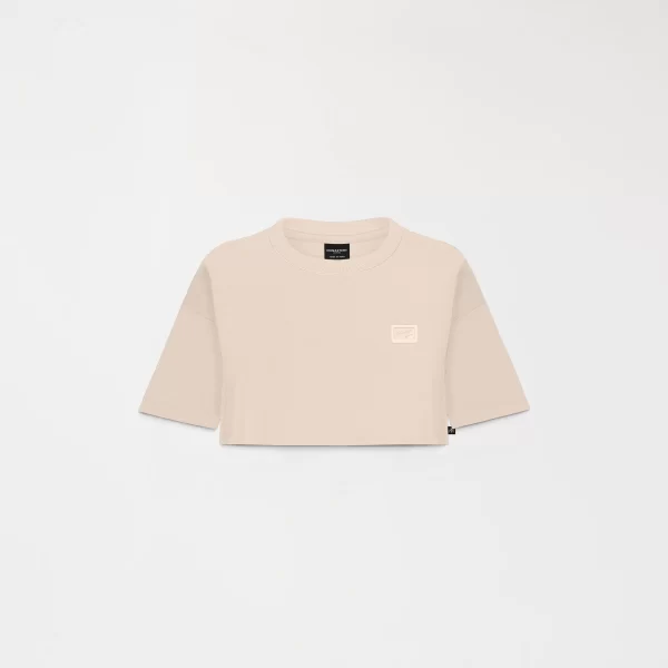 CROP TOP OVERSIZE GATERLEN IRISH CREAM