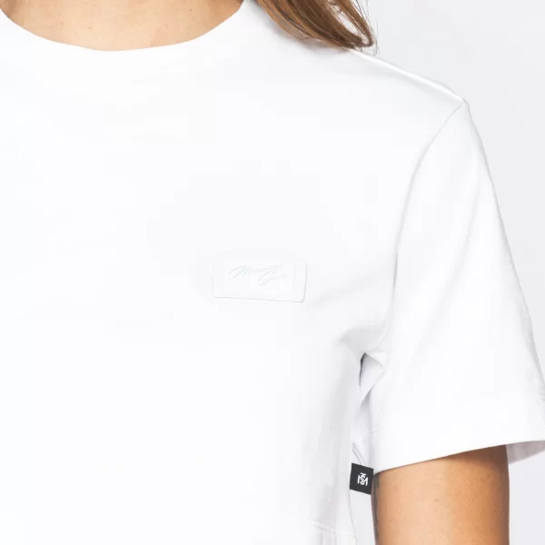 CROP TOP OVERSIZE GATERLEN WHITE - Imagen 2
