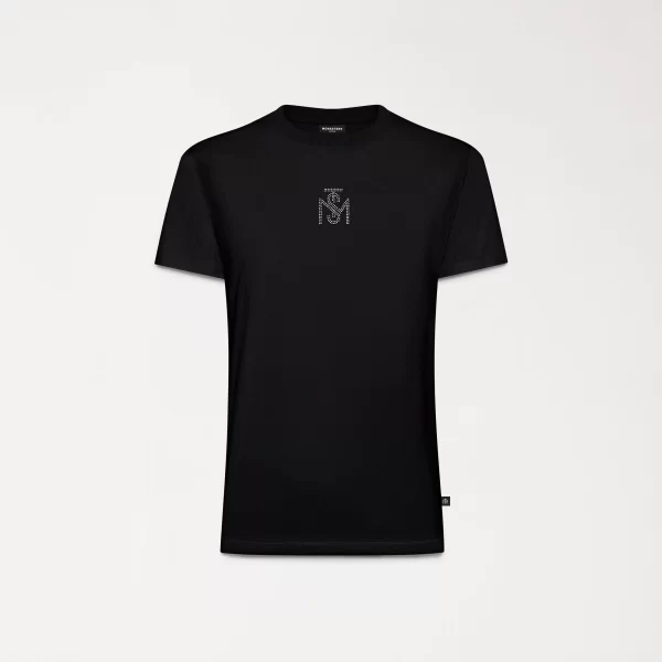T-SHIRT SHINE BLACK
