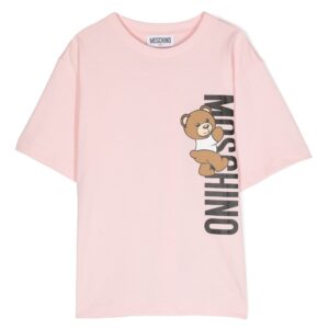 T-SHIRT MOSCHINO KIDS PINK