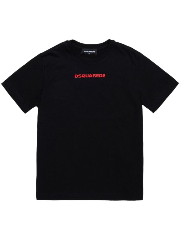T-SHIRT DSQUARED2 KIDS BLACK