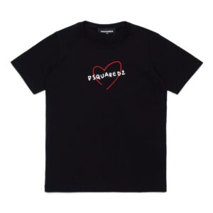 T-SHIRT DSQUARED2 KIDS BLACK