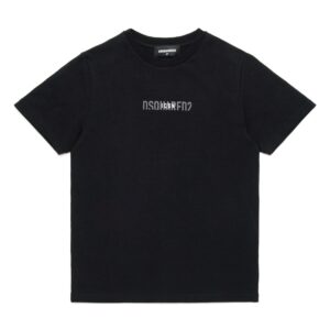 T-SHIRT DSQUARED2 KIDS BLACK