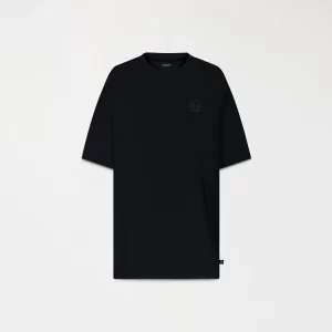 T-SHIRT OVERSIZE APILO BLACK