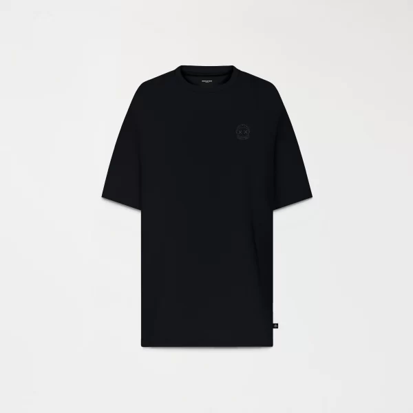 T-SHIRT OVERSIZE APILO BLACK