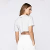 CROP TOP OVERSIZE CALDEN WHITE - Imagen 4