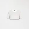 CROP TOP OVERSIZE CALDEN WHITE