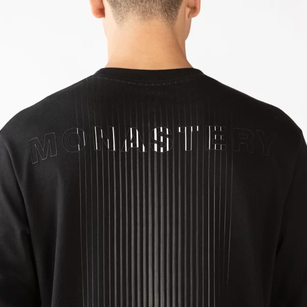 T-SHIRT OVERSIZE FOWLFIELD BLACK - Imagen 2