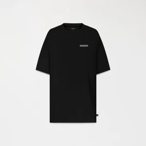 T-SHIRT OVERSIZE FOWLFIELD BLACK