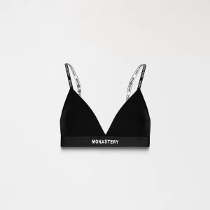 IVORY BRA BLACK