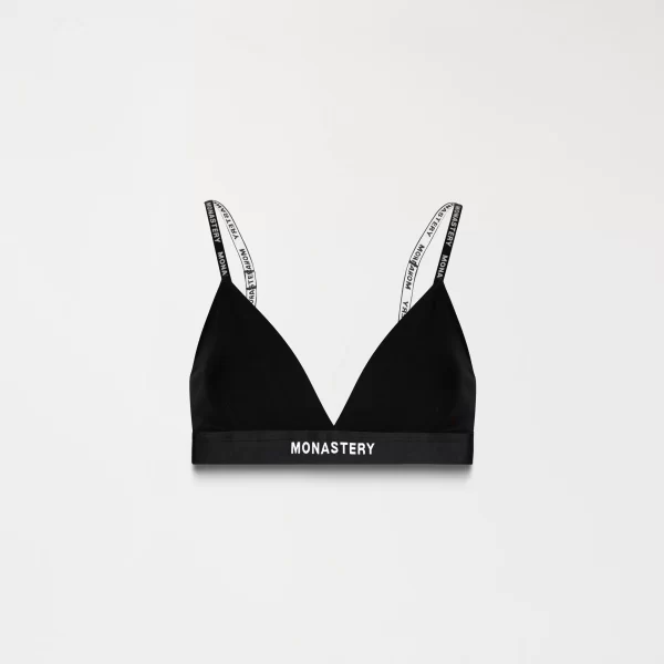 IVORY BRA BLACK