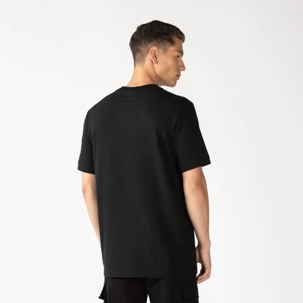 T-SHIRT FLATWICK BLACK - Imagen 5