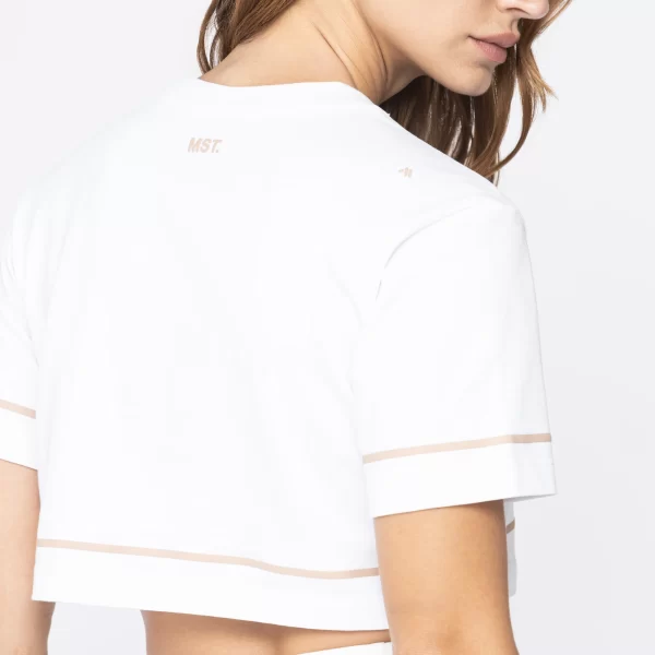 CROP TOP OVERSIZE MELROSE WHITE - Imagen 2