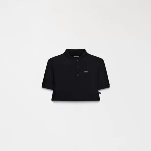 CROP TOP POLO SUTTON BLACK