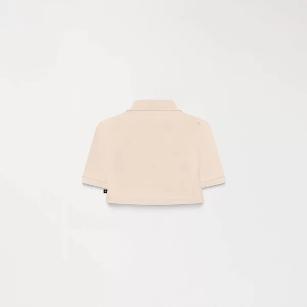 CROP TOP POLO SUTTON IRISH CREAM - Imagen 5