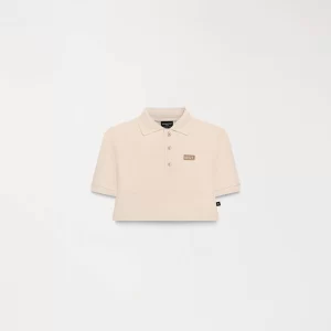 CROP TOP POLO SUTTON IRISH CREAM