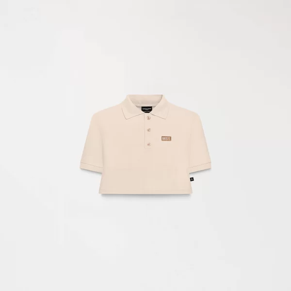 CROP TOP POLO SUTTON IRISH CREAM