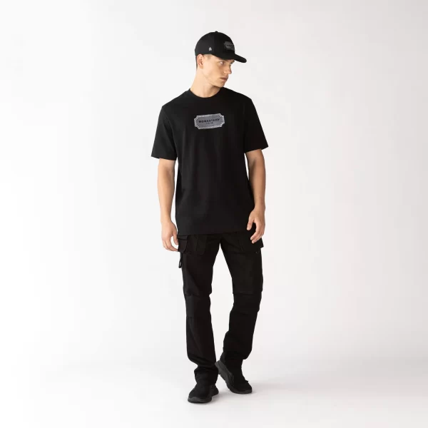 T-SHIRT WALLER BLACK - Imagen 4
