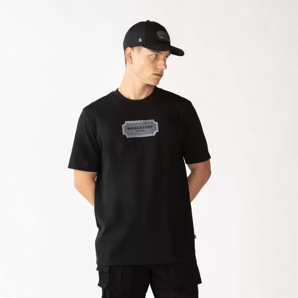 T-SHIRT WALLER BLACK - Imagen 3
