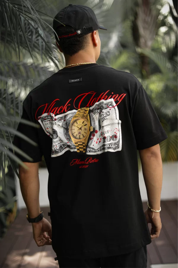 T-SHIRT OVERSIZE PAY OR DIE - Imagen 5